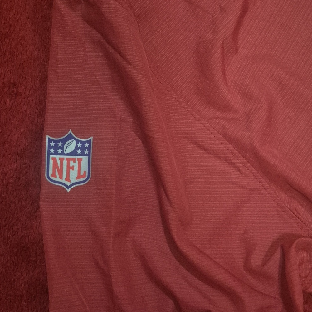 NFL Nike PE Arizona Cardinals Sideline Coach Half-Zip - Picture 2 of 7